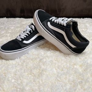 Vans Old School Platform Shoes